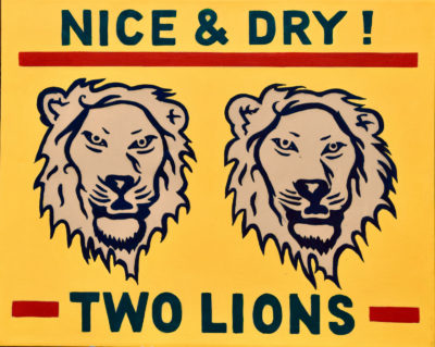 TWO EPIC LIONS